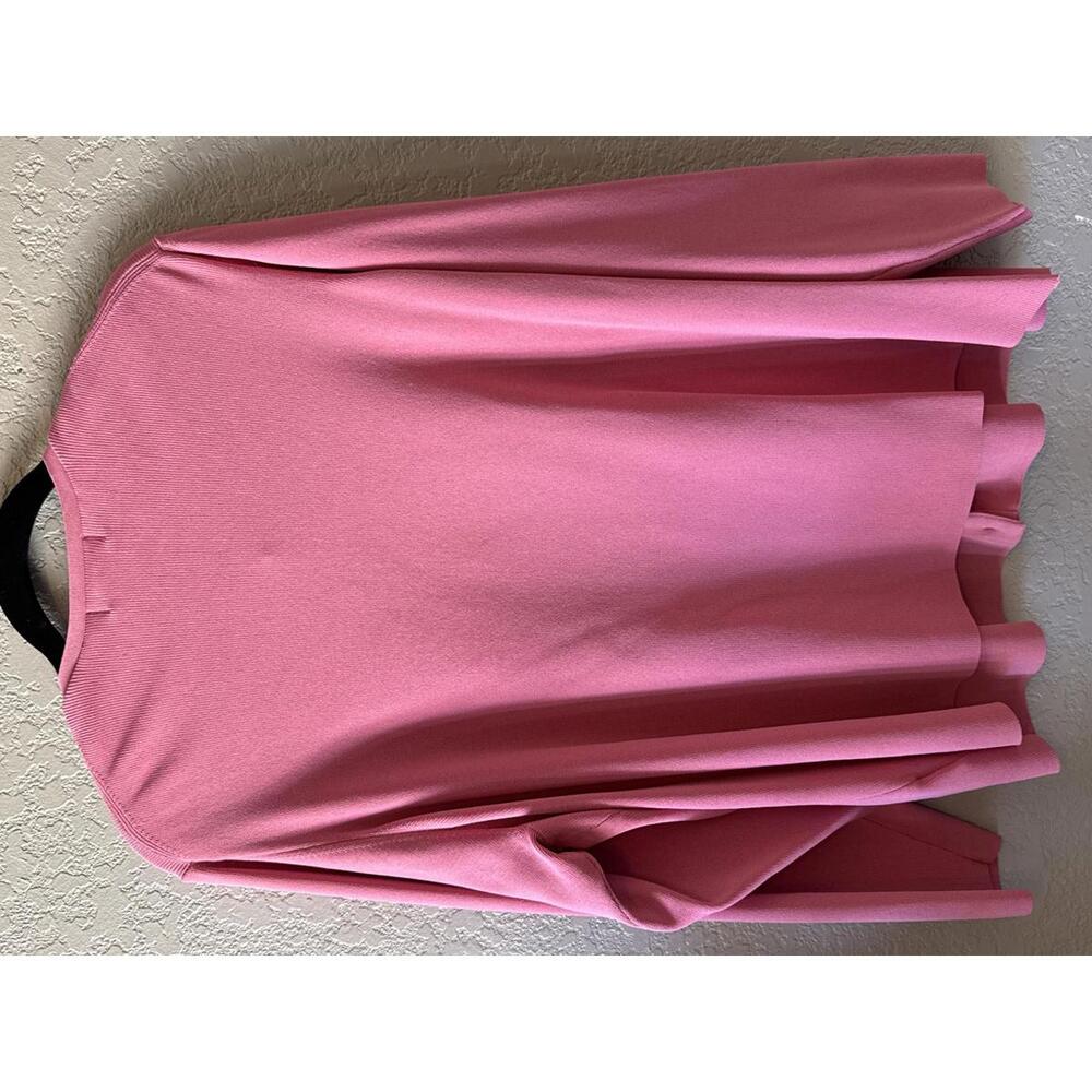 Worthington Pink 3X Cardigan Sweater - Picture 4 of 8